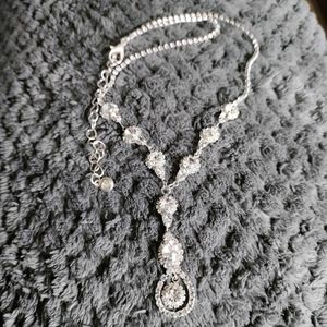 Rhinestone necklace
